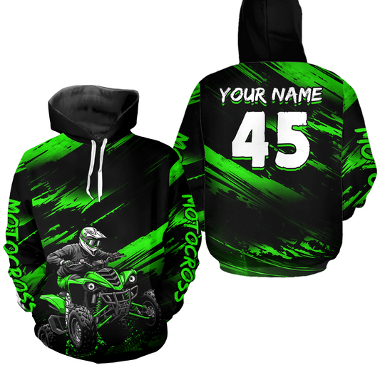 Custom Youth ATV Motocross Hoodie for Kid Adult ATV Quad Bike Off Road Hoodie HOT31