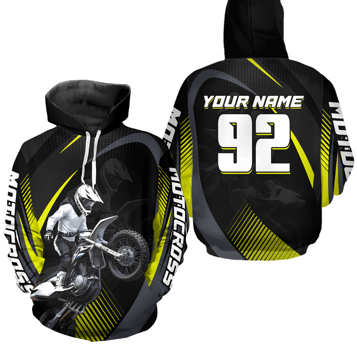 Personalized Youth Racing Hoodie Dirt Bike Motocross Hoodie Shirt for Kid Men Women HOT11