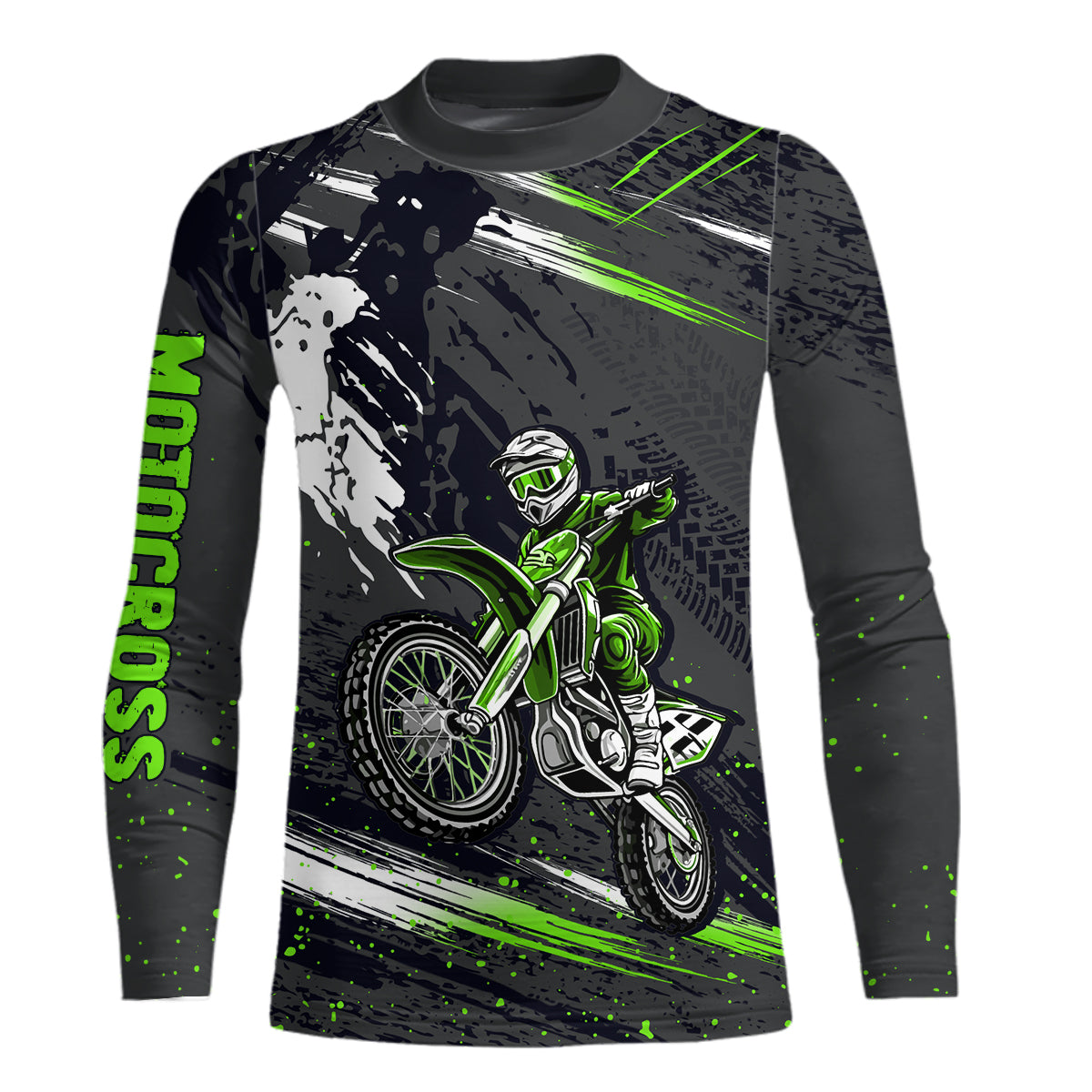 Adult&Kid Custom Dirt Bike Jersey Motocross Jersey Upf30+ Motocross Shirt Racing Jersey| CTP80