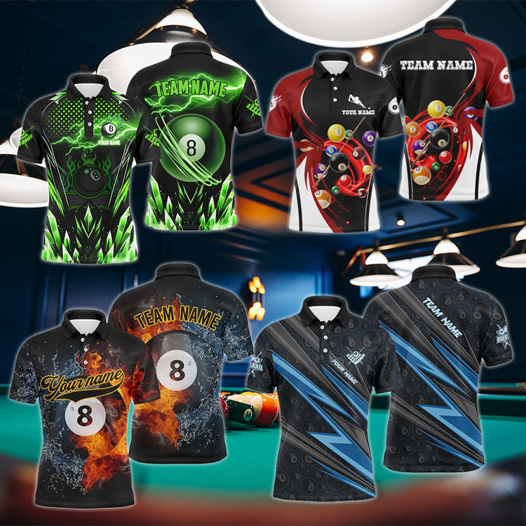 Billiard Polo Shirts