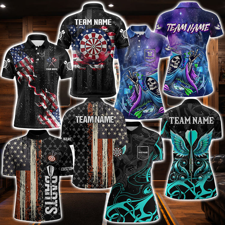 Darts Shirt with Pocket Option