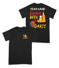 Load image into Gallery viewer, Drink Beer Darts Custom Darts Funny Shirt For Men-Women, Darts For Gift NYN0140