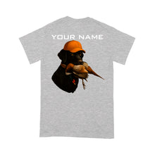 Load image into Gallery viewer, Black Labrador Retriever Pheasant hunting Shirt for Hunter FSD4719 D03