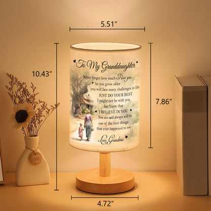 Granddaughter Table Lamp Granddaughter Gifts from Grandma, Granddaughter and Grandma Lamp CTNT1