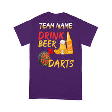 Load image into Gallery viewer, Drink Beer Darts Custom Darts Funny Shirt For Men-Women, Darts For Gift NYN0140