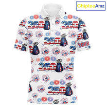 Load image into Gallery viewer, America 250th Anniversary Golf Polo Shirt For Men, Patriotic USA Golf Shirts, Group Golf Gift NHN0233