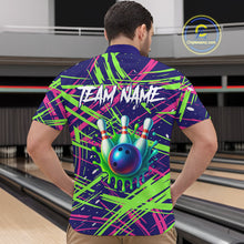 Load image into Gallery viewer, Custom Bowling Shirts for Team Women Men Custom Bowling Polo and 1/4 Zip Shirt MBL227
