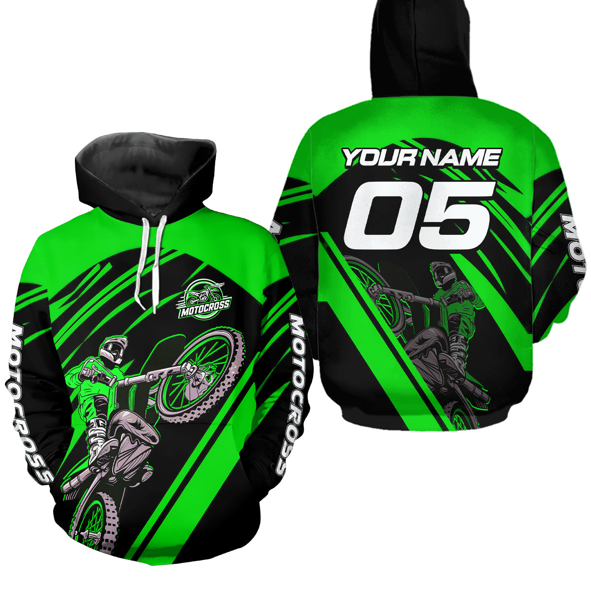 Custom Motocross Racing Hoodie for Men Women Adult Dirt Bike Hoodie Riding Shirt MH456