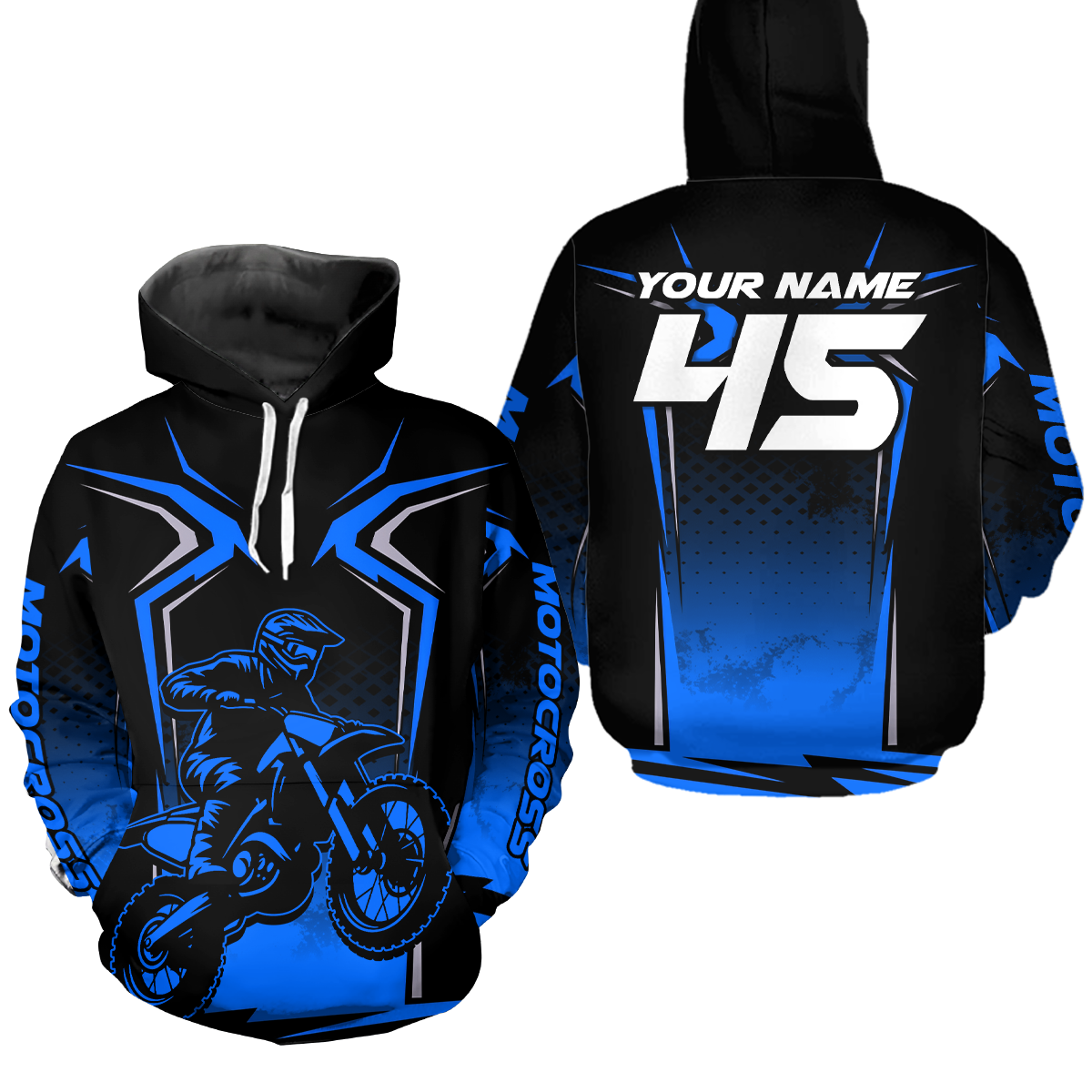 Custom Motocross Hoodie for Men Women Adult Dirt Bike Hoodie Off road Racing Shirt MH442