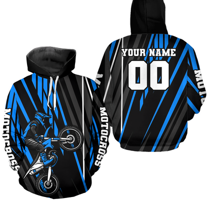 Custom Motocross Racing Hoodie for Men Women Adult Dirt Bike Hoodie Riding Shirt MH461
