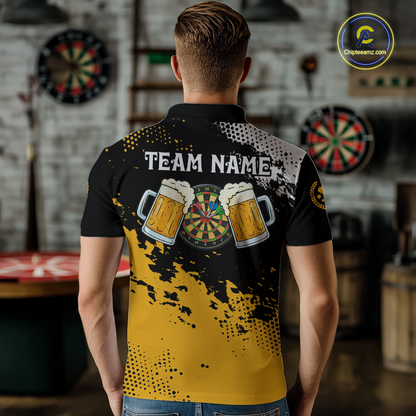 Custom Beer Darts Shirt for Men Darts Team Jerseys Dartboard Shirt Dart League NNT264