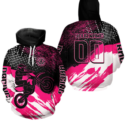 Custom Motocross Hoodie for Men Women Dirt Bike Racing Hoodie Moto Riding Shirt MH445
