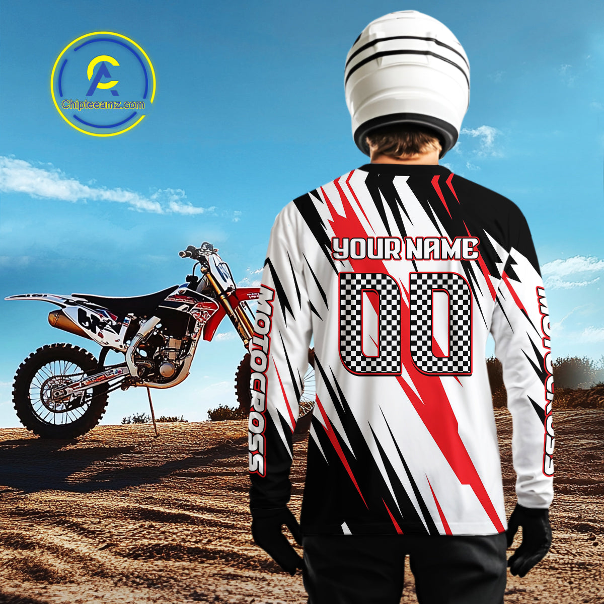 Custom Motocross Racing Jersey for Men Women Kid Dirt Bike Motorcycle Riding Shirt XM453