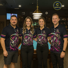 Load image into Gallery viewer, Custom Grim Reaper 8 Ball &amp; 9 Ball Billiard Shirt for Women Billiard Team Jersey Billiard League NNT189