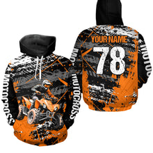 Load image into Gallery viewer, ATV Motocross Hoodie for Men Women Custom ATV Quad Bike for Kid Adult Off Road Hoodie HOT35