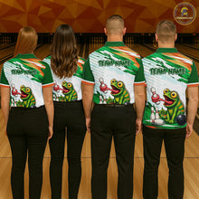Load image into Gallery viewer, Custom Funny Chameleon Bowling Jersey for Men Bowling Team Shirts Bowling League HNT308