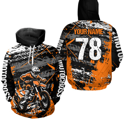 Motocross Hoodie Dirt Bike Off Road Custom Motocross Hoodie Shirt for Men Women HOT24
