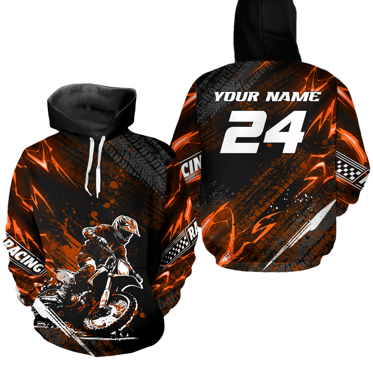 Customized Motocross Hoodie Dirt Bike Off Road Motocross Hoodie Shirt for Men Women HOT23