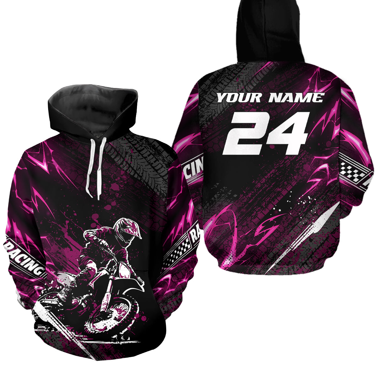 Customized Motocross Hoodie Dirt Bike Off Road Motocross Hoodie Shirt for Men Women HOT23
