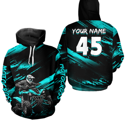 Custom Youth ATV Motocross Hoodie for Kid Adult ATV Quad Bike Off Road Hoodie HOT31