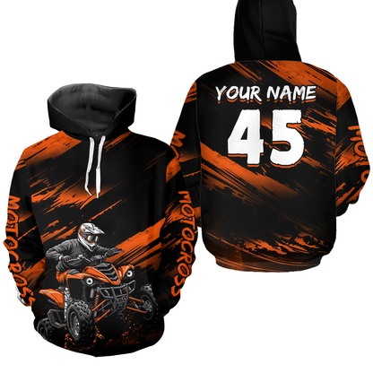 Custom Youth ATV Motocross Hoodie for Kid Adult ATV Quad Bike Off Road Hoodie HOT31