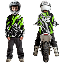 Load image into Gallery viewer, Green ATV Motocross Shirts Kid Men Women Custom Quad Bike Off-Road Shirt UPF30+ DNT60