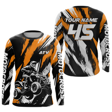 Load image into Gallery viewer, Orange ATV Motocross Shirts Kid Men Women Custom Quad Bike Off-Road Shirt UPF30+ DNT60