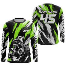 Load image into Gallery viewer, Green ATV Motocross Shirts Kid Men Women Custom Quad Bike Off-Road Shirt UPF30+ DNT60