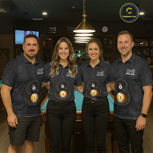 Load image into Gallery viewer, Custom Snake Yin Yang 8 Ball 9 Ball Billiard Shirt for Women Billiard Team Jersey Billiard League NNT185