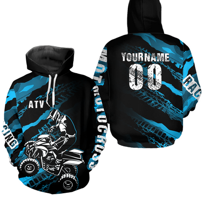 Personalized Racing Quad Bike Hoodie Kid Men Women ATV Motocross Hooded Jersey Off-Road HOT16