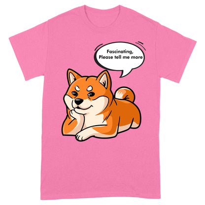 Funny Shiba Inu Dog Unisex Standard T-Shirt, Shiba Inu Funny Tee For Dog Lover IPHW9364