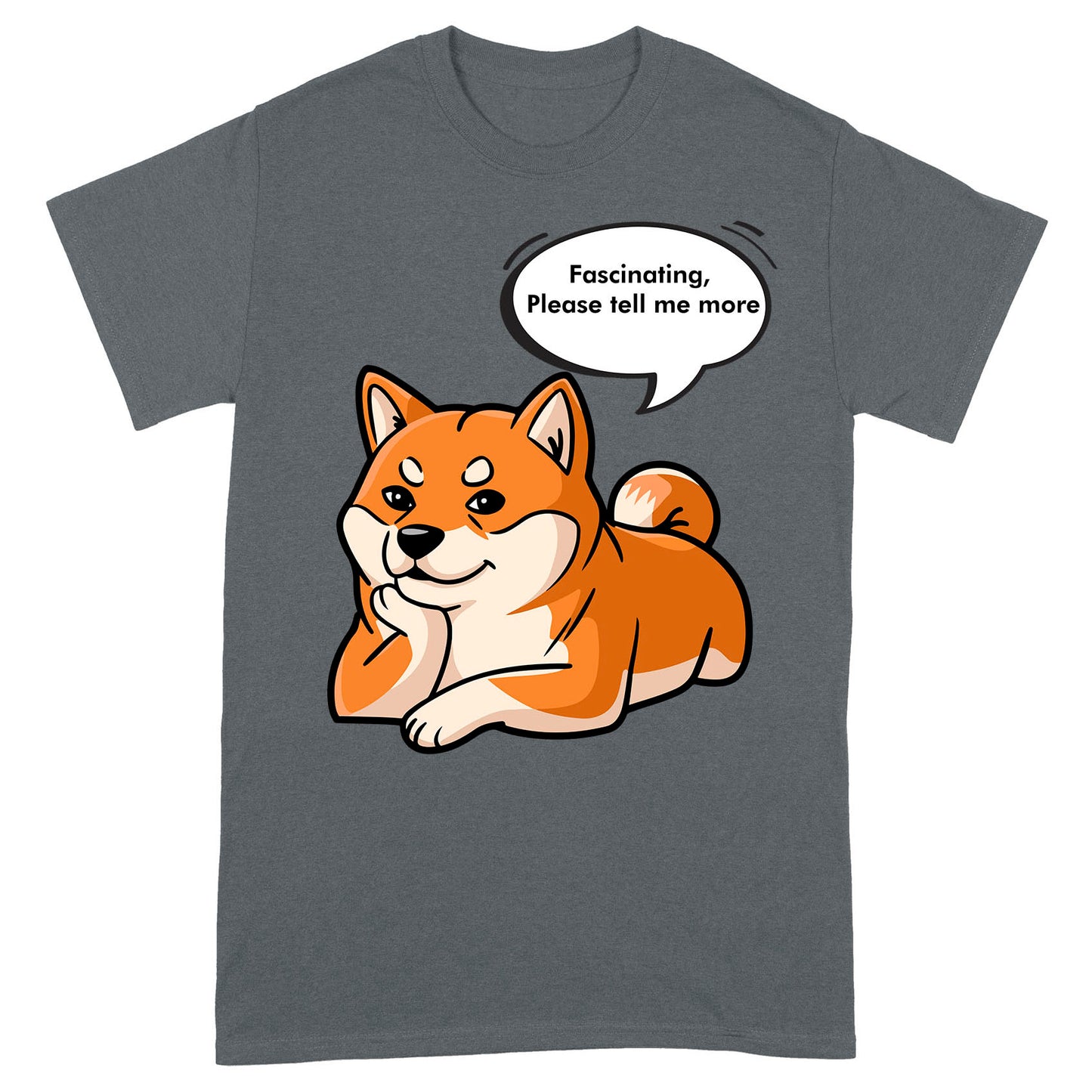 Funny Shiba Inu Dog Unisex Standard T-Shirt, Shiba Inu Funny Tee For Dog Lover IPHW9364