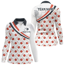 Load image into Gallery viewer, Personalized Bowling Shirt for Womens Custom Bowling Pattern Style Team Jersey Shirt YYD0029