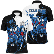 Load image into Gallery viewer, Personalized Multi-Color Bowling Team Jerseys, Bowling Tournament Shirts Bowling Apparel For Men And Women IPHW6565