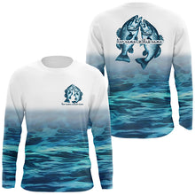 Load image into Gallery viewer, Personalized Bass Fishing Valentine'S Day Fishing Shirts, Matching Bass Fishing Couple Gifts IPHW5794