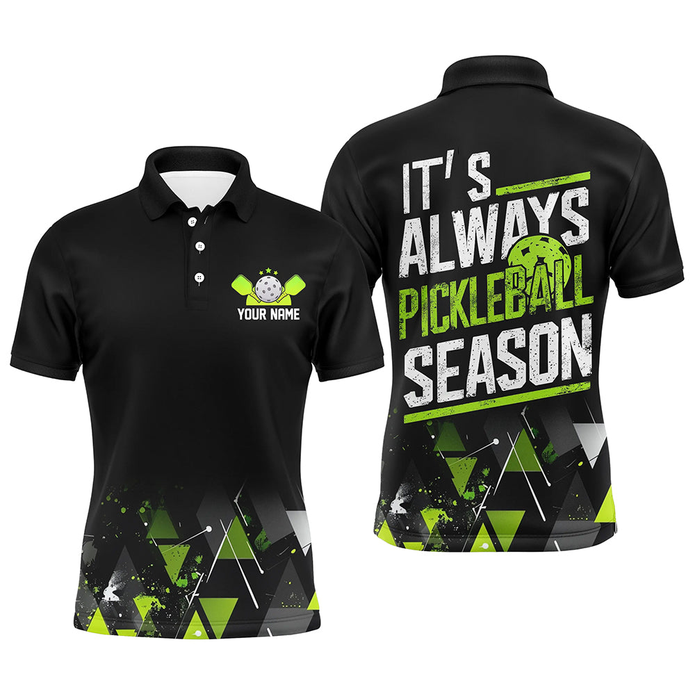 "It'S Always Pickleball Season" Men'S Pickleball Outfits Custom Pickleball Team Uniform | Green IPHW6915
