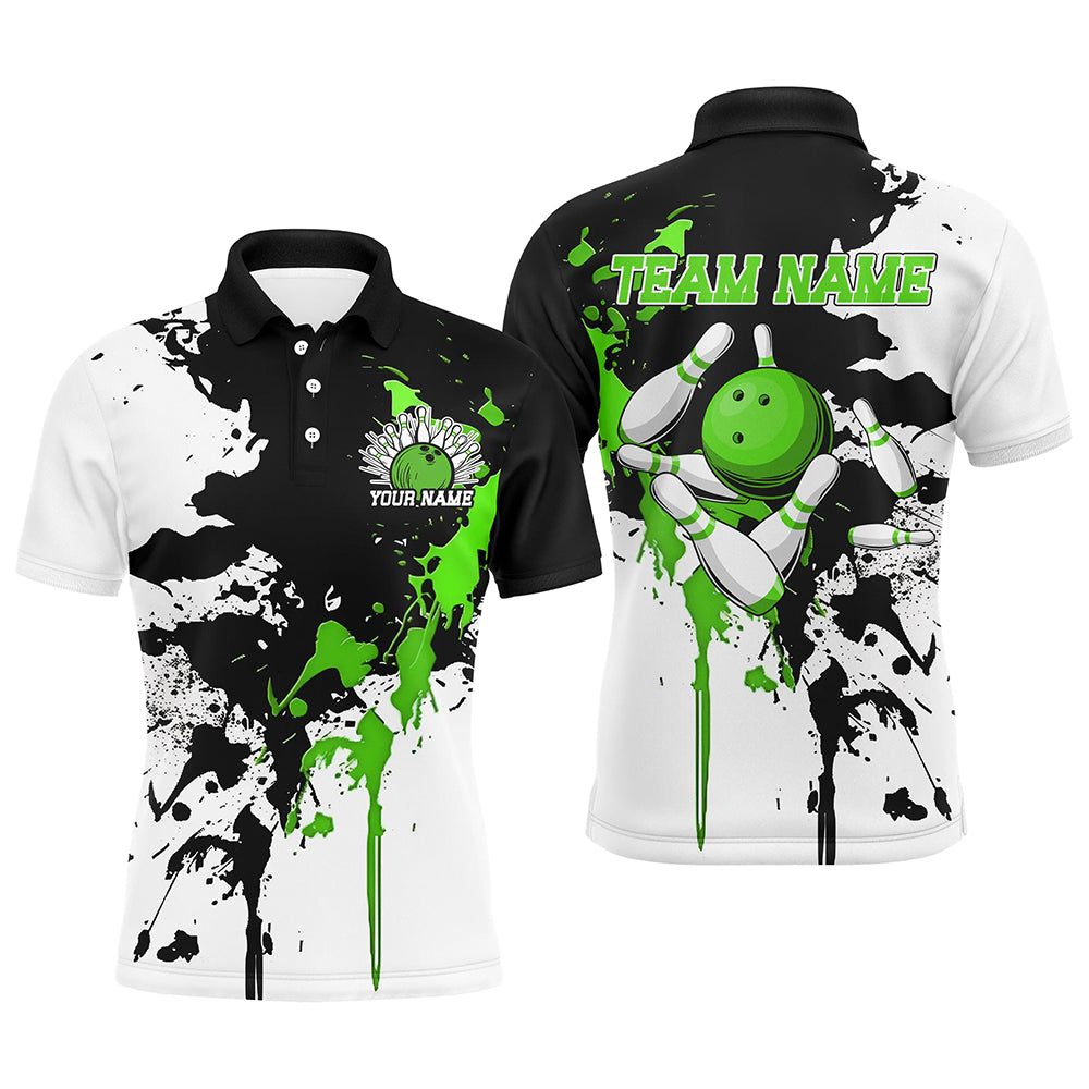 Custom Bowling Team Shirts For Men And Women, Multi-Color Bowling Tournament Shirts For Bowlers IPHW6564