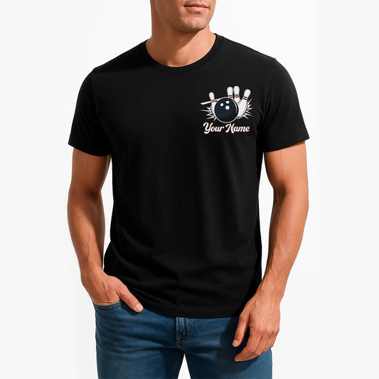 Custom This Is How We Roll Retro Bowling T-Shirts For Men, Vintage Style IPHW9052