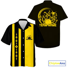 Load image into Gallery viewer, Custom Classic Vintage Bowling Team Shirts, 50S Retro Bowling Button Up ShirtIPHW10871