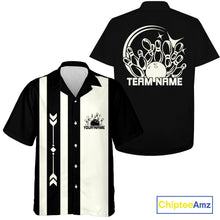 Load image into Gallery viewer, Custom Classic Vintage Bowling Team Shirts, 50S Retro Bowling Button Up ShirtIPHW10875
