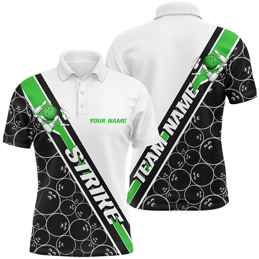 Custom Multi-Color Bowling Ball Pattern Team Shirts For Men And Women, Strike Bowling Jerseys Bowlers Outfits IPHW6561