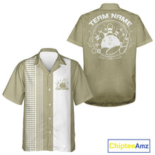 Load image into Gallery viewer, Custom Retro Bowling Hawaiian Shirts For Men And Women, Vintage Bowling Team Shirt IPHW10083