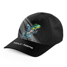 Load image into Gallery viewer, Personalized Mahi-mahi, Wahoo, Tuna Offshore slam Fishing baseball cap, fishing hats for men, women NQS9955