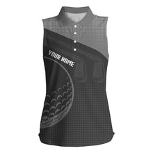 Load image into Gallery viewer, Personalized Multi-Color sleeveless Golf Polo Shirts For Women, Golf Outfits For Ladies NQS7544
