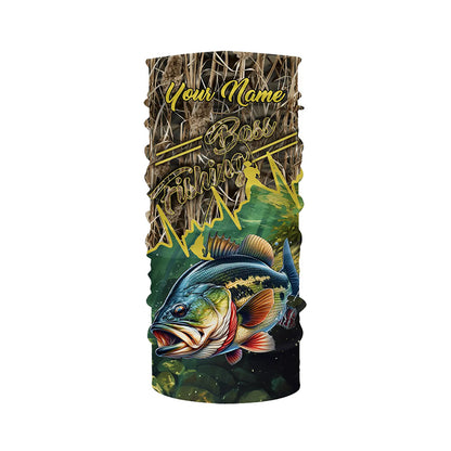 Bass fishing Camo Custom name UV protection long sleeves Bass fishing jerseys NQS800