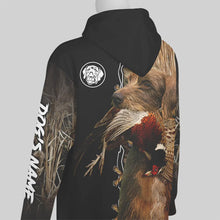 Load image into Gallery viewer, Pudelpointer Hunting Dog Custom Name Hoodie Shirt for Hunter FSD4691