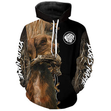 Load image into Gallery viewer, Pudelpointer Hunting Dog Custom Name Hoodie Shirt for Hunter FSD4691