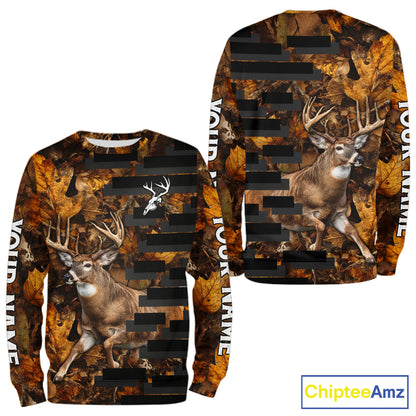 Deer Buck Hunting 3D All Over Printed Hoodie, Sweatshirt Hunting for Deer Hunter NHT353