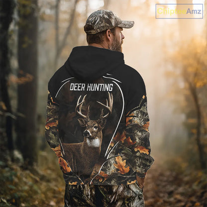 Deer Hunting Custom Name Camouflage Hunting Clothes, Deer Hunting Outfit NHT304