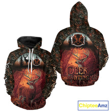Load image into Gallery viewer, Best Deer Hunting Shirt 3D All-Over Print with Deer Forest Camo Perfect for Deer Season NHT27